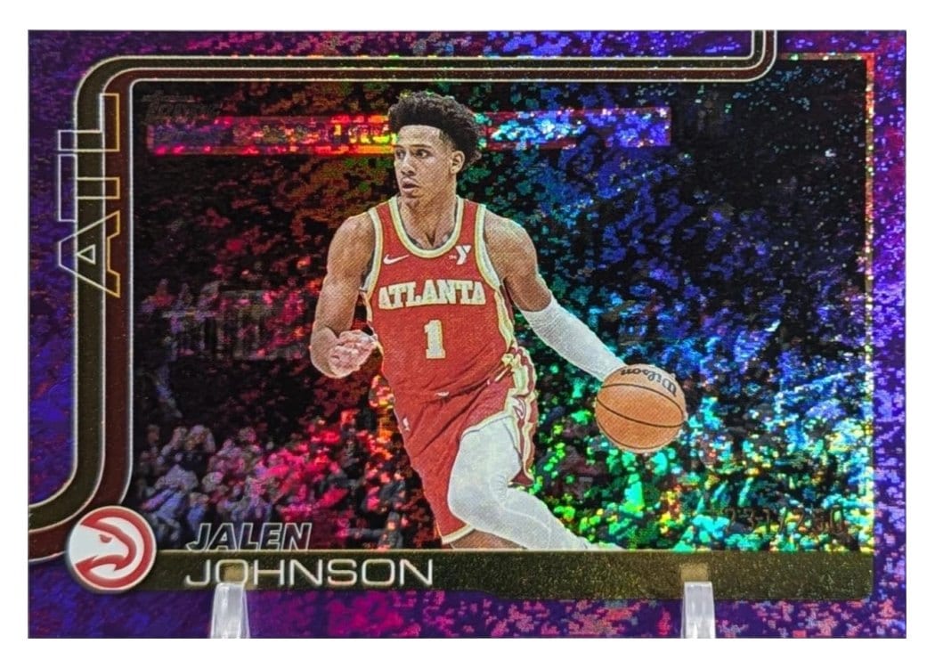 2025-26 Topps Base Set Jalen Johnson #65 card