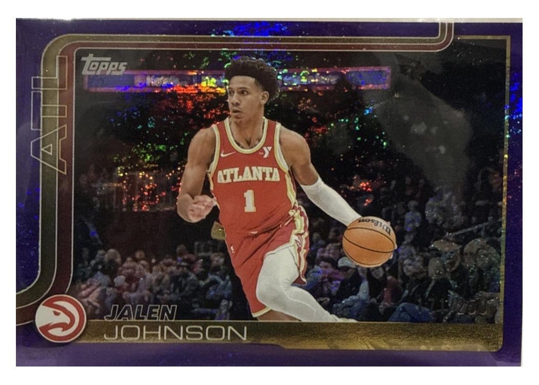 2025-26 Topps Base Set Jalen Johnson #65 card