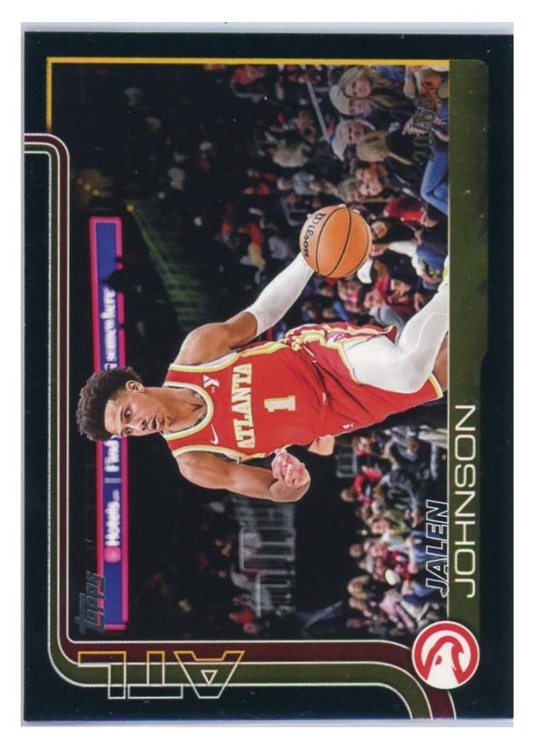2025-26 Topps Base Set Jalen Johnson #65 card