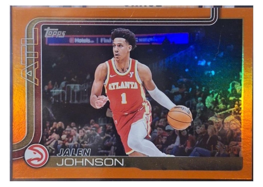 2025-26 Topps Base Set Jalen Johnson #65 card