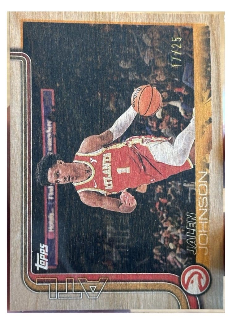 2025-26 Topps Base Set Jalen Johnson #65 card