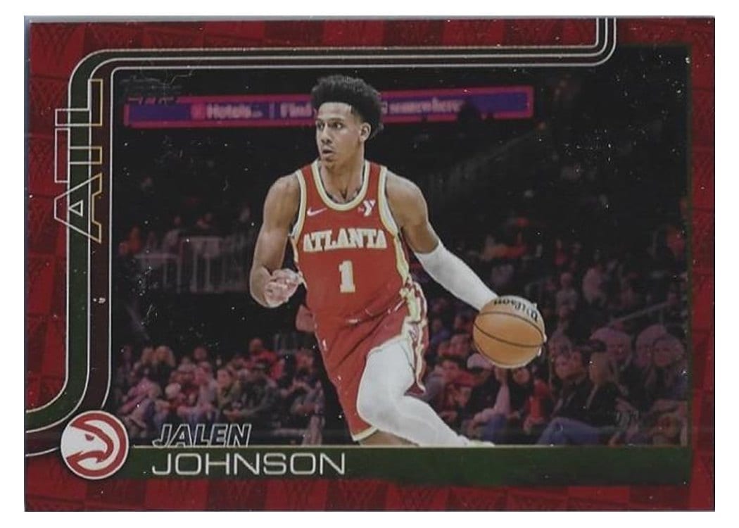 2025-26 Topps Base Set Jalen Johnson #65 card