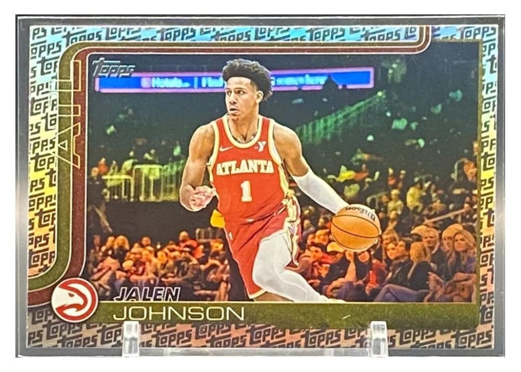 2025-26 Topps Base Set Jalen Johnson #65 card
