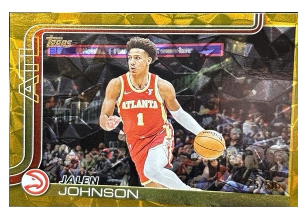 2025-26 Topps Base Set Jalen Johnson #65 card