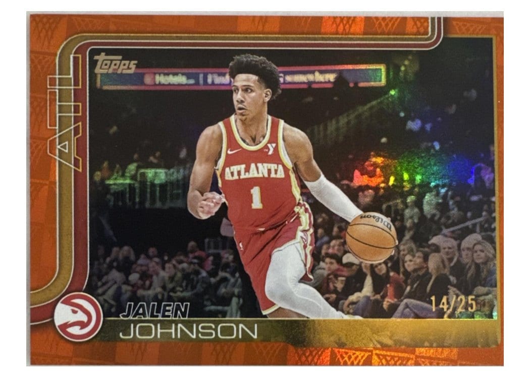 2025-26 Topps Base Set Jalen Johnson #65 card