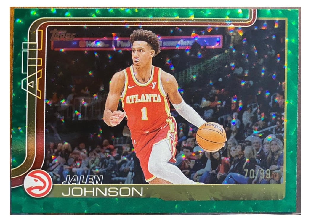2025-26 Topps Base Set Jalen Johnson #65 card