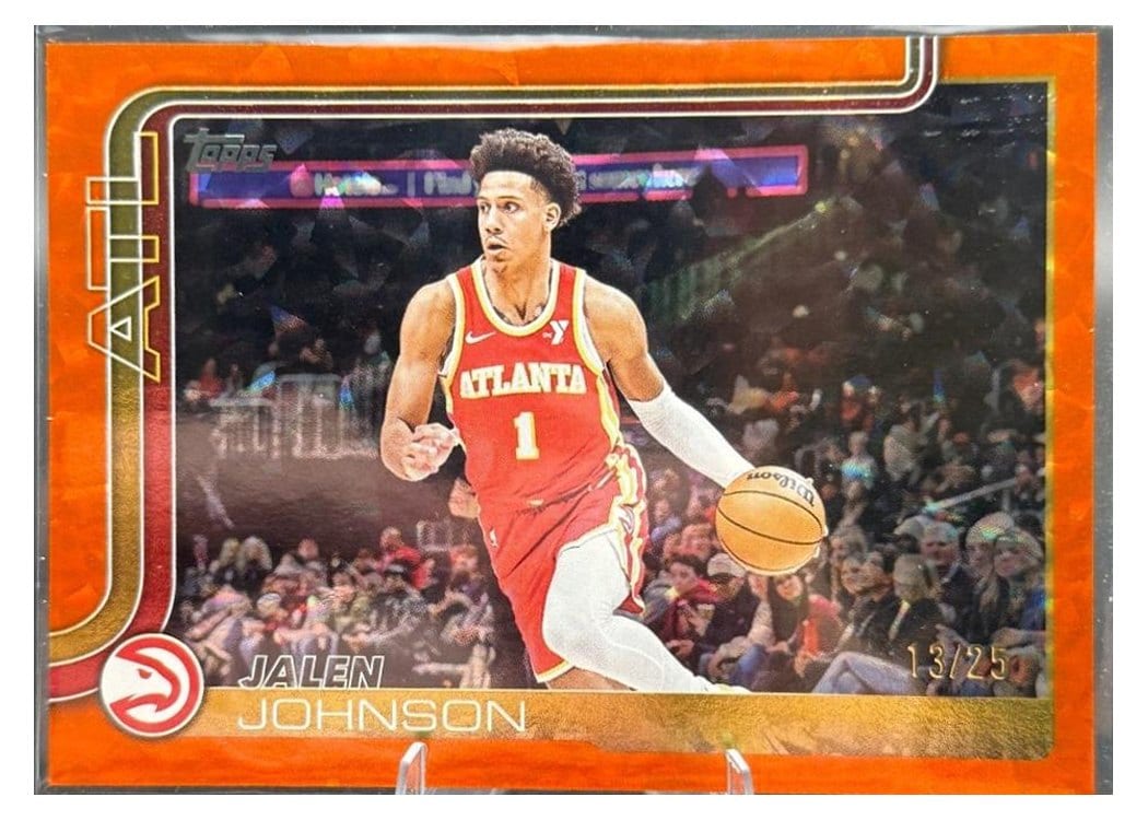 2025-26 Topps Base Set Jalen Johnson #65 card