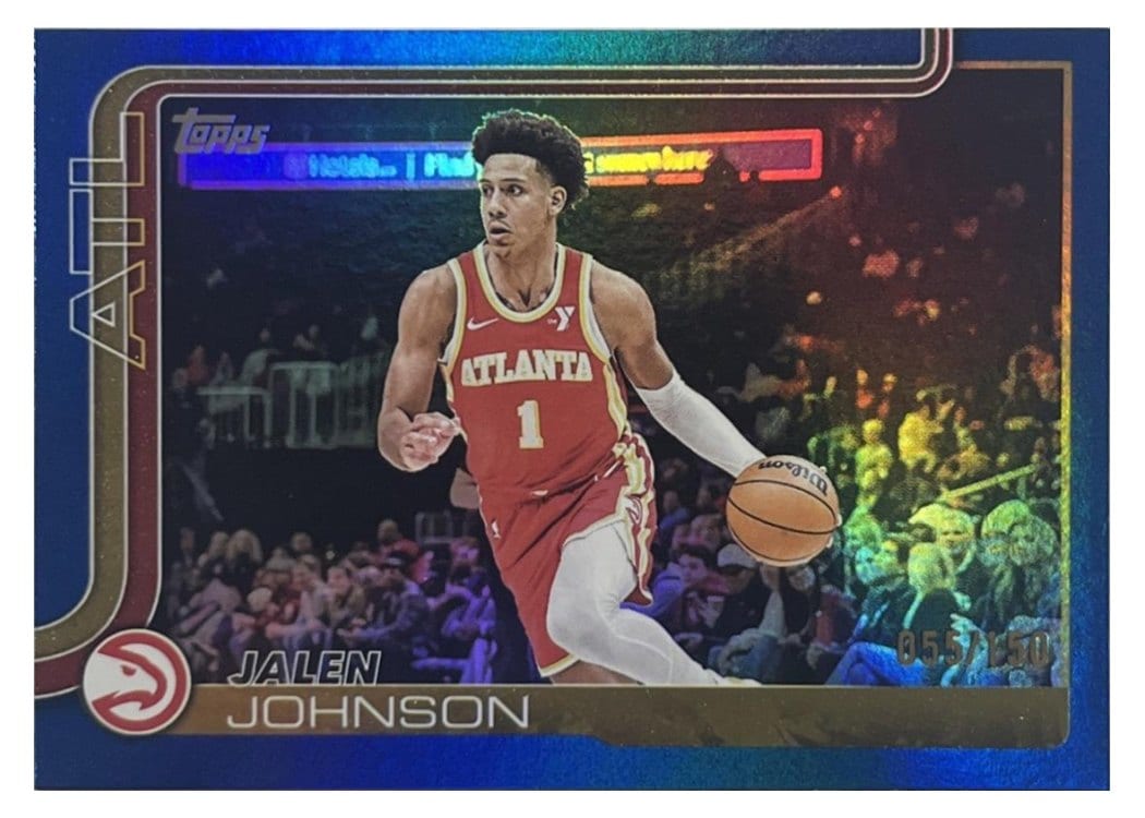 2025-26 Topps Base Set Jalen Johnson #65 card