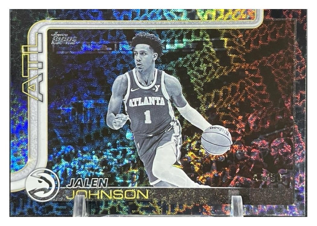 2025-26 Topps Base Set Jalen Johnson #65 card
