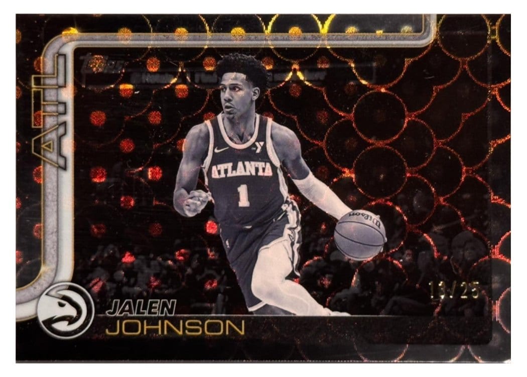 2025-26 Topps Base Set Jalen Johnson #65 card