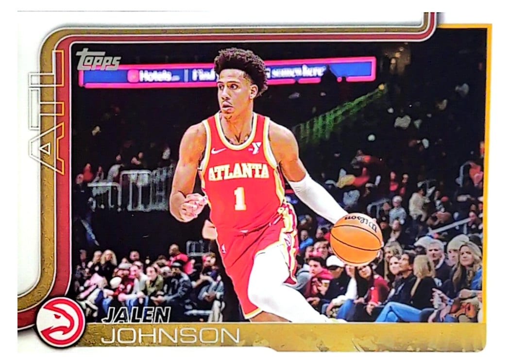 2025-26 Topps Base Set Jalen Johnson #65 card