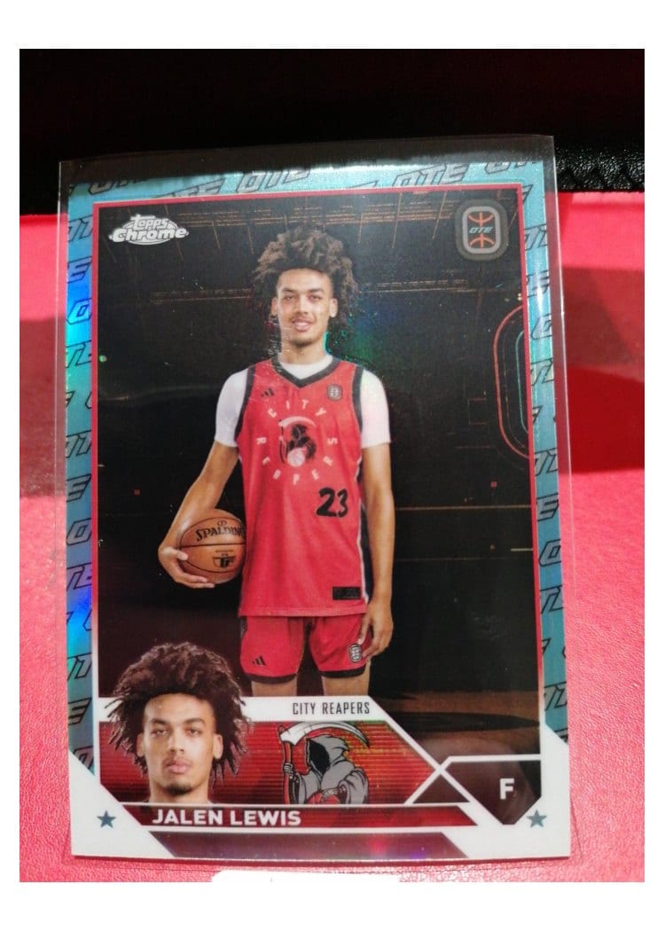 2023-24 Topps Chrome OTE Base Set Jalen Lewis #8 card