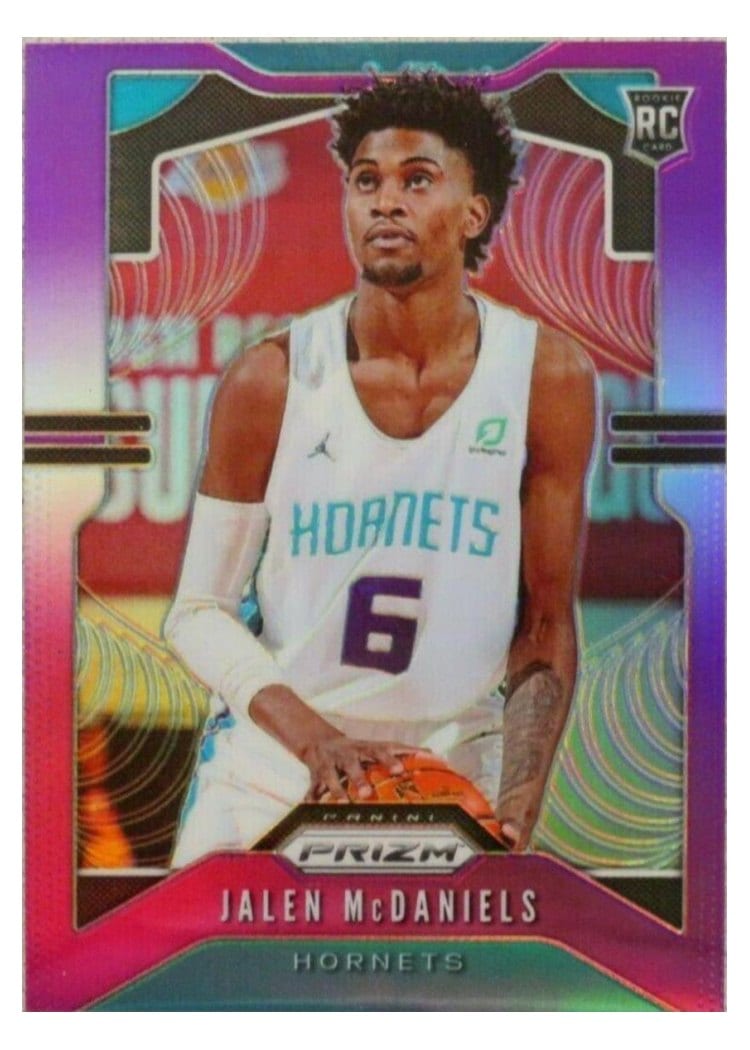 2019-20 Panini Prizm Base Set Jalen McDaniels #297 card