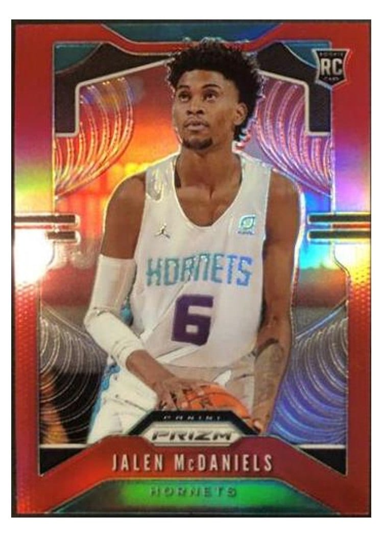 2019-20 Panini Prizm Base Set Jalen McDaniels #297 card