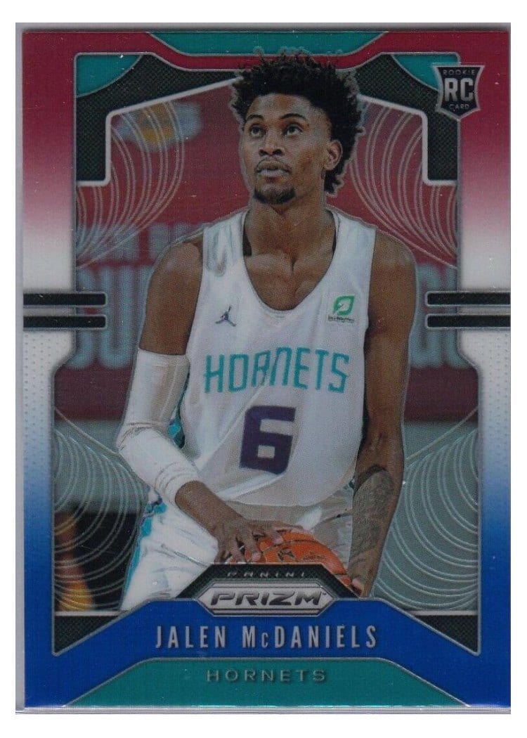 2019-20 Panini Prizm Base Set Jalen McDaniels #297 card