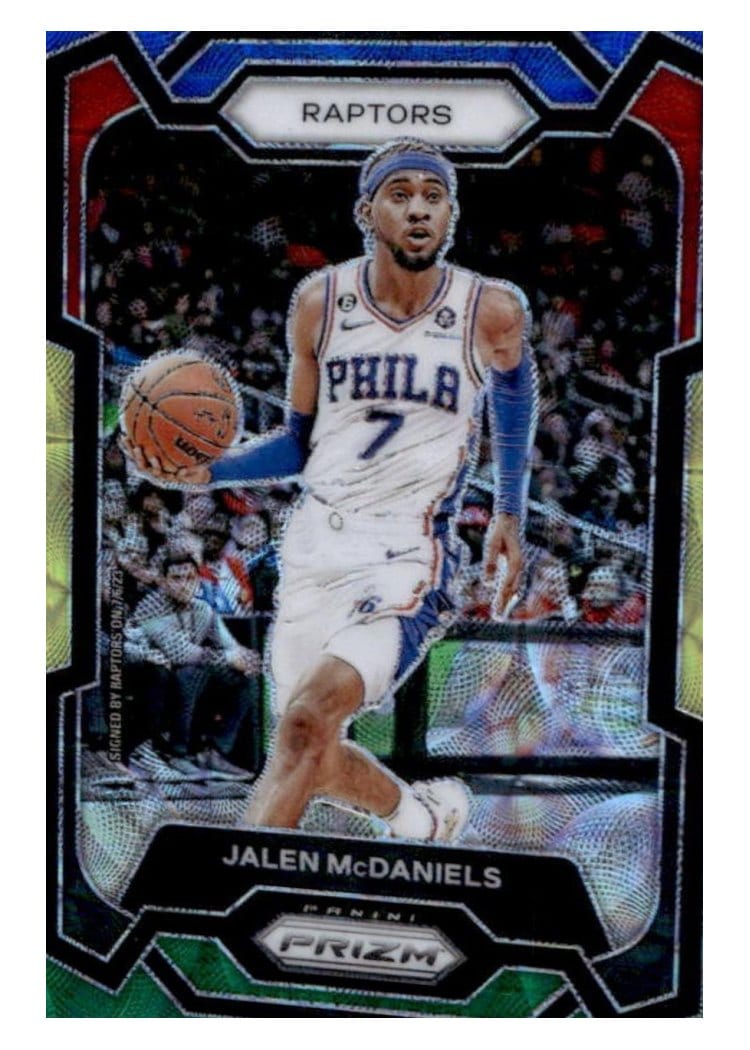 2023-24 Panini Prizm Base Set Jalen McDaniels #291 card