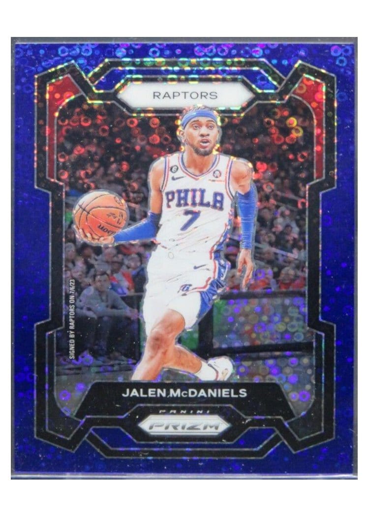 2023-24 Panini Prizm Base Set Jalen McDaniels #291 card