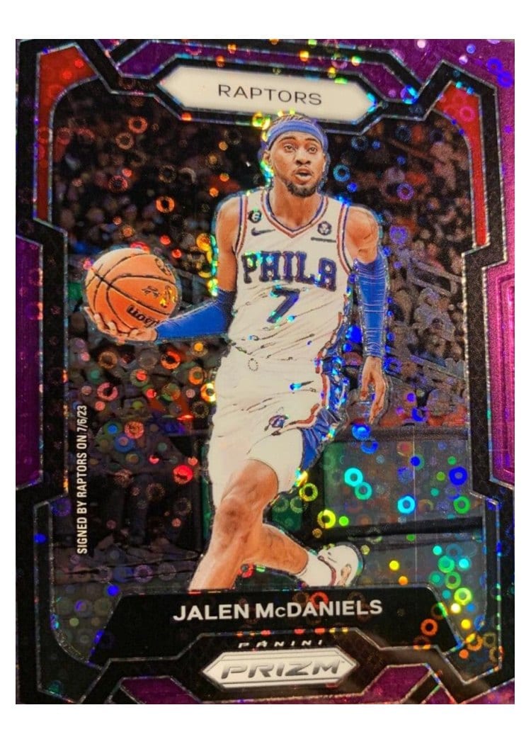 2023-24 Panini Prizm Base Set Jalen McDaniels #291 card