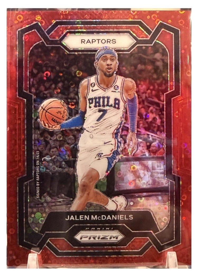 2023-24 Panini Prizm Base Set Jalen McDaniels #291 card