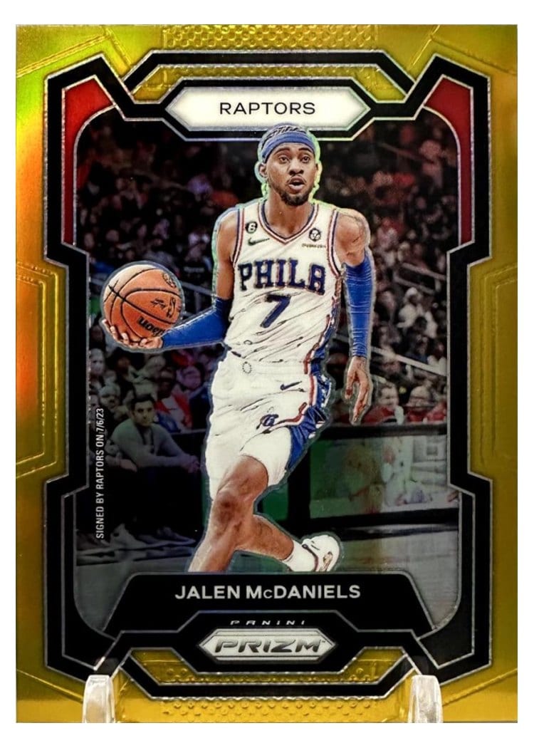 2023-24 Panini Prizm Base Set Jalen McDaniels #291 card