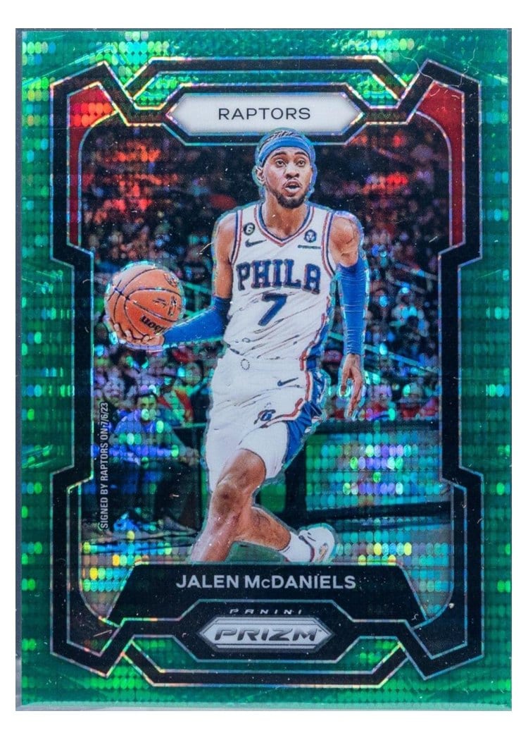 2023-24 Panini Prizm Base Set Jalen McDaniels #291 card