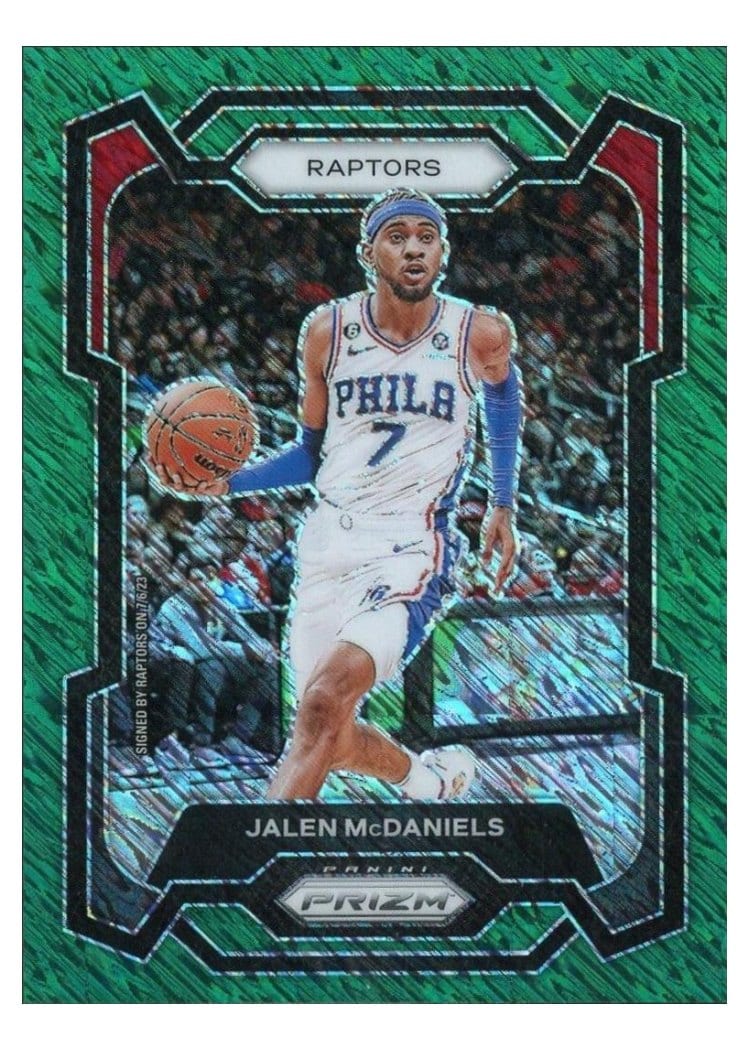 2023-24 Panini Prizm Base Set Jalen McDaniels #291 card