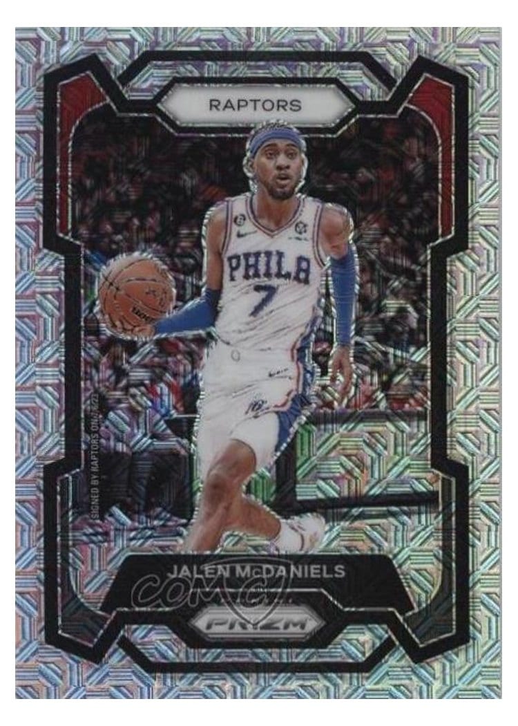 2023-24 Panini Prizm Base Set Jalen McDaniels #291 card