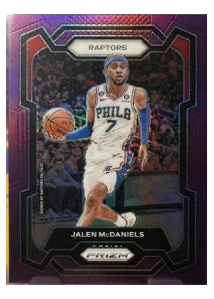 2023-24 Panini Prizm Base Set Jalen McDaniels #291 card