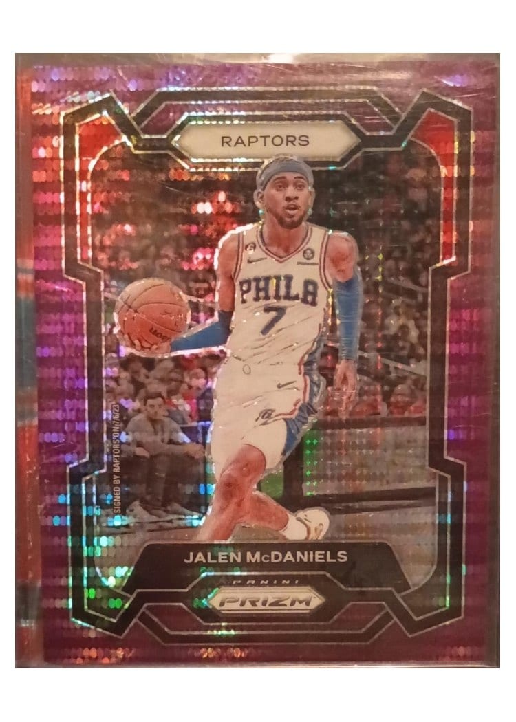 2023-24 Panini Prizm Base Set Jalen McDaniels #291 card