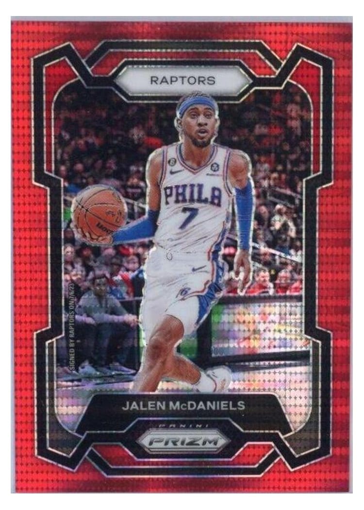 2023-24 Panini Prizm Base Set Jalen McDaniels #291 card