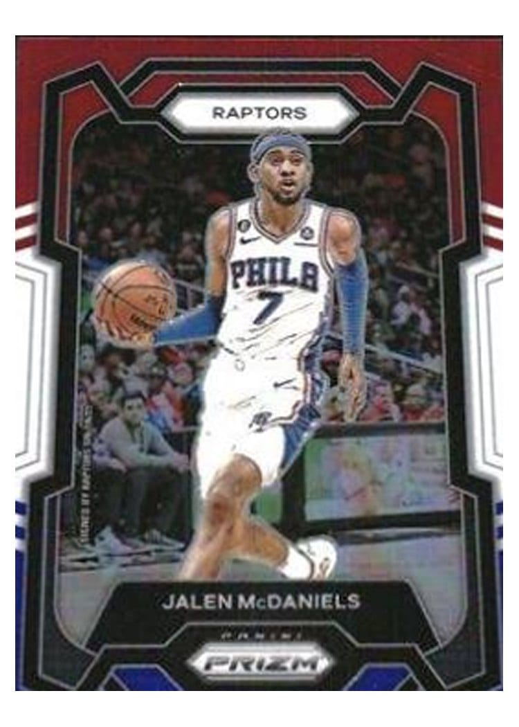 2023-24 Panini Prizm Base Set Jalen McDaniels #291 card