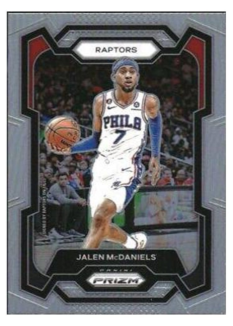 2023-24 Panini Prizm Base Set Jalen McDaniels #291 card