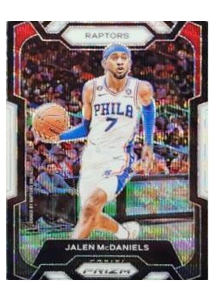 2023-24 Panini Prizm Base Set Jalen McDaniels #291 card