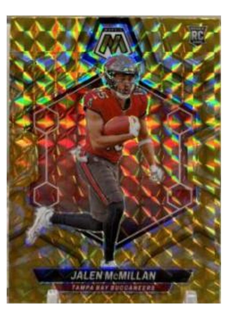 2024 Panini Mosaic Base Set Jalen McMillan Yellow Reactive #373 card