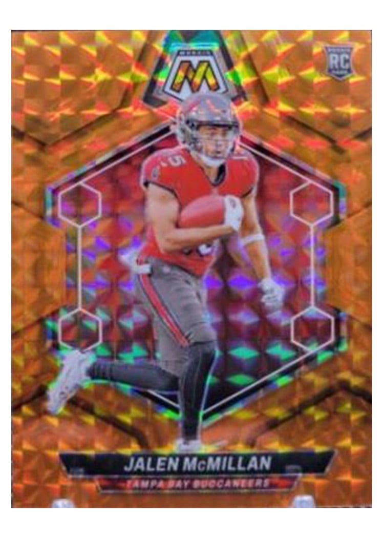 2024 Panini Mosaic Base Set Jalen McMillan Orange #373 card