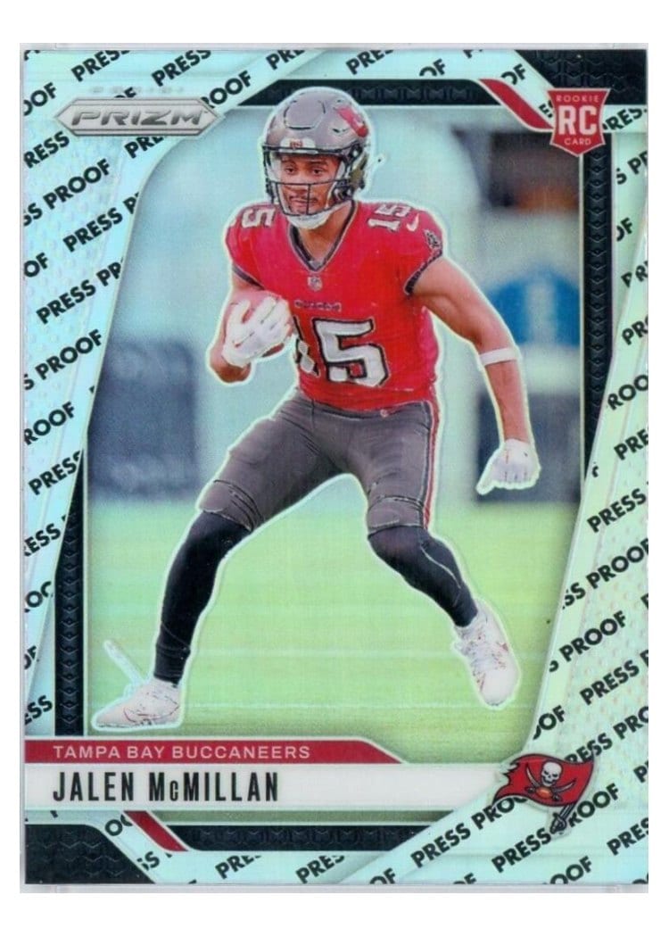 2024 Panini Prizm Base Set Jalen McMillan #338 card