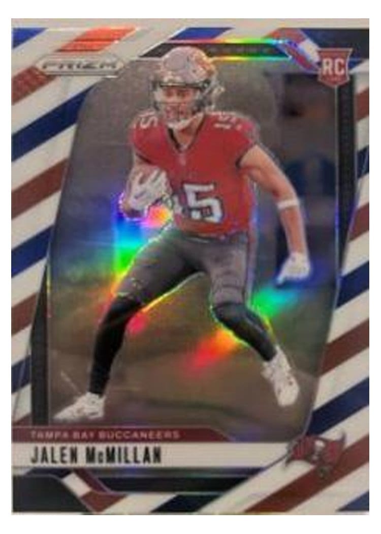 2024 Panini Prizm Base Set Jalen McMillan #338 card