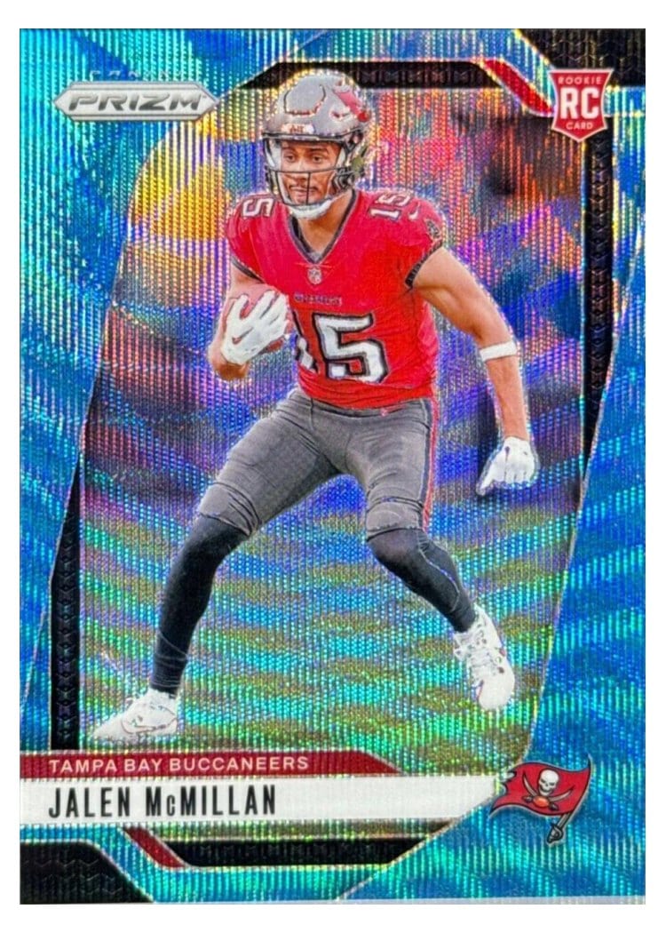 2024 Panini Prizm Base Set Jalen McMillan #338 card