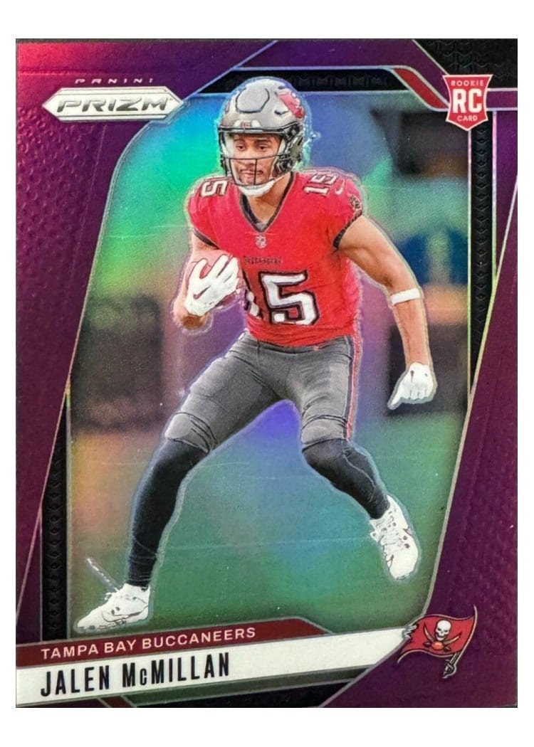 2024 Panini Prizm Base Set Jalen McMillan #338 card