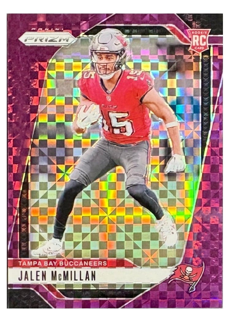 2024 Panini Prizm Base Set Jalen McMillan #338 card
