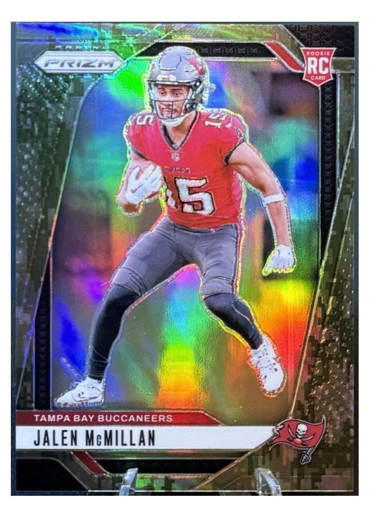 2024 Panini Prizm Base Set Jalen McMillan #338 card