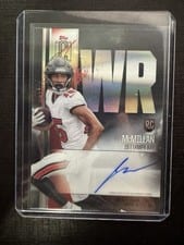 2024 Topps Signature Class Rookie Class Crystal Clear Autographs Jalen McMillan #RCC-JM card
