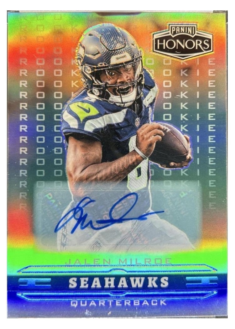 2025 Panini Honors 2002 Honors Rookies Jalen Milroe #9 card