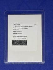 2025 Panini Immaculate Rookie Patch Autographs Jalen Milroe #108
