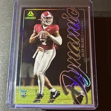 2025 Panini Luminance Dynamic Rookies Jalen Milroe #6 card