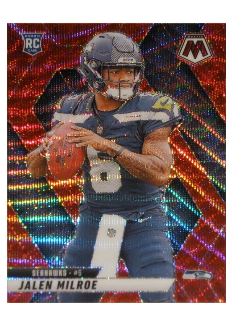 2025 Panini Mosaic Base Set Jalen Milroe #322 card
