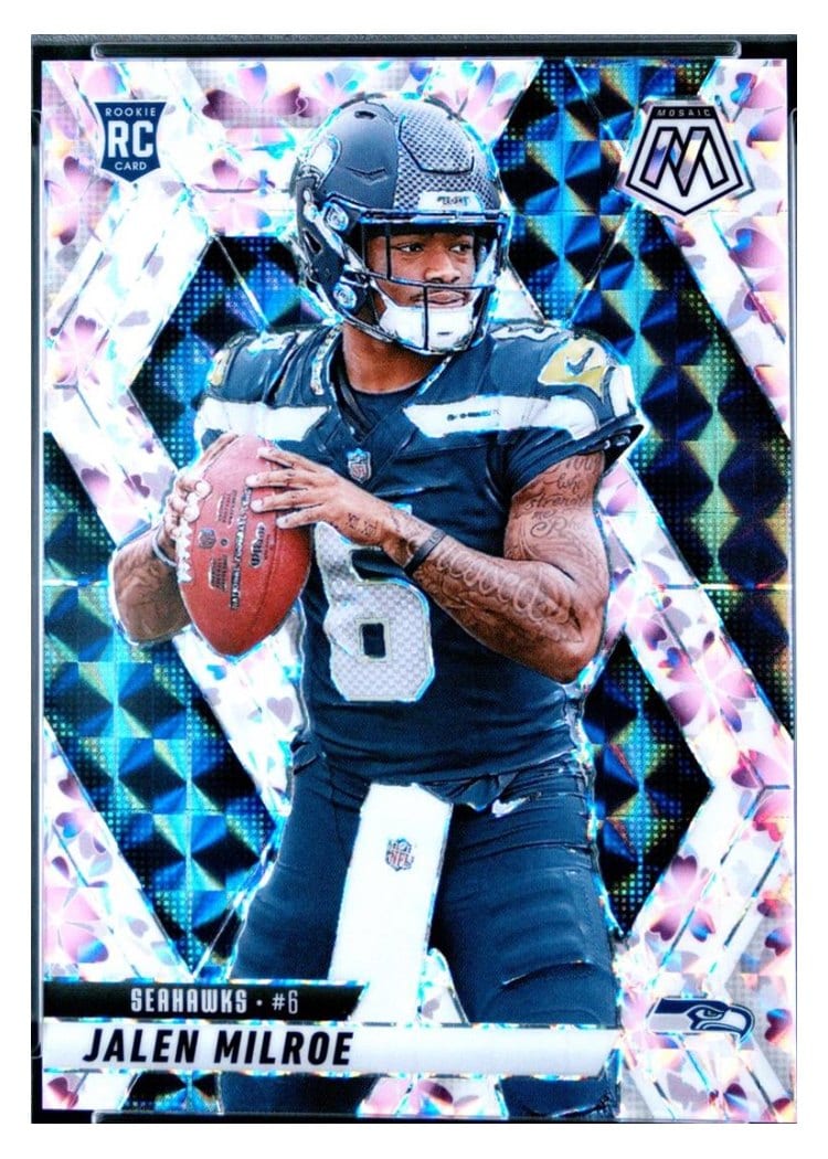 2025 Panini Mosaic Base Set Jalen Milroe #322 card