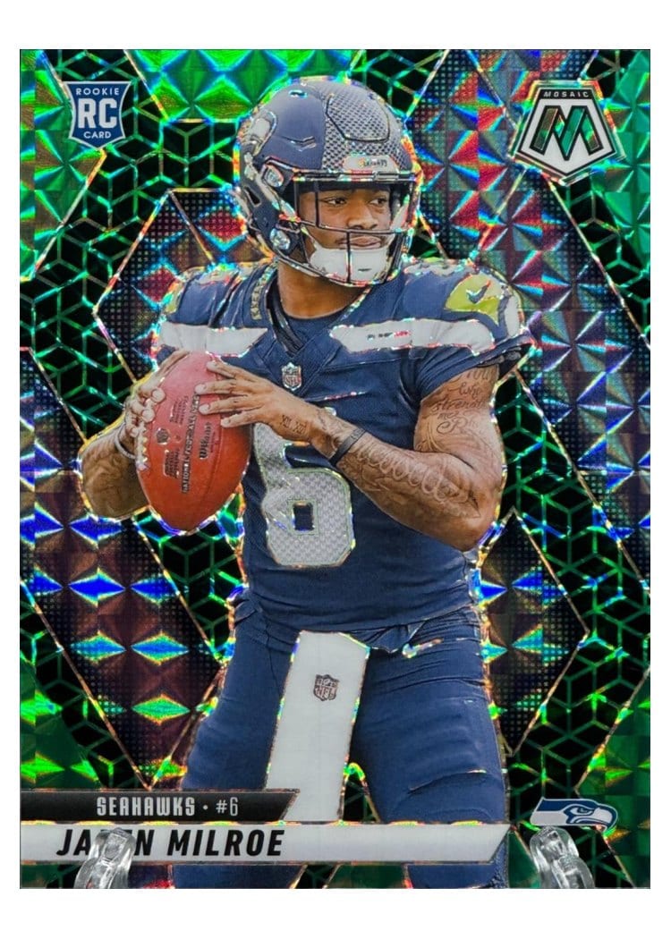 2025 Panini Mosaic Base Set Jalen Milroe #322 card