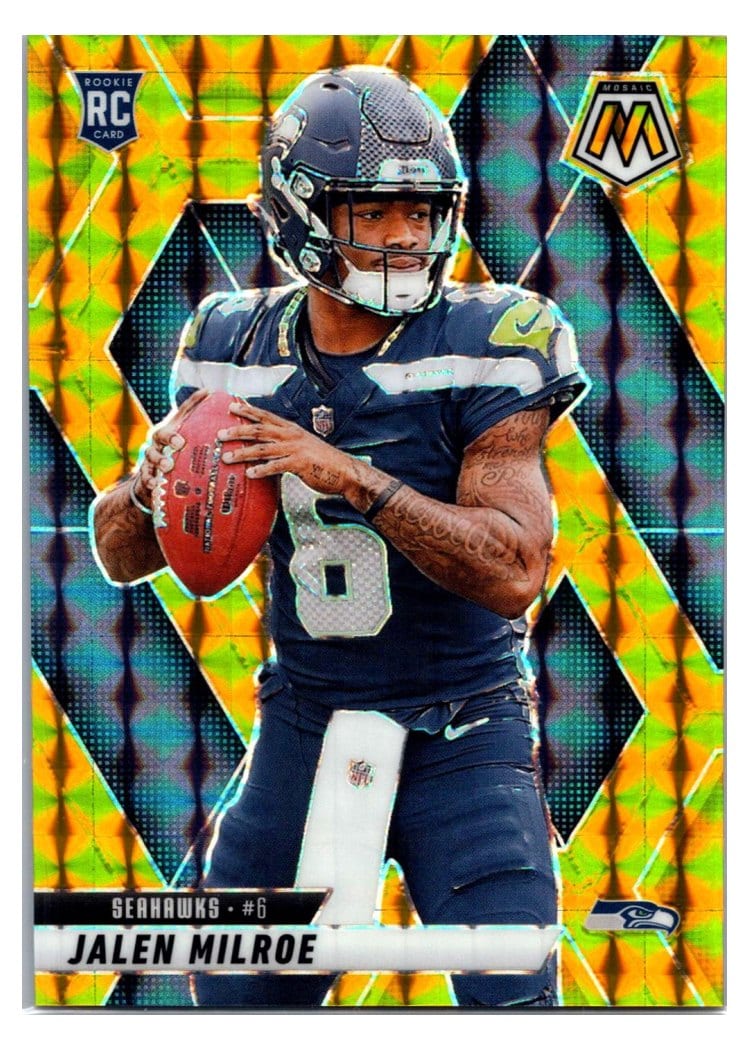 2025 Panini Mosaic Base Set Jalen Milroe #322 card