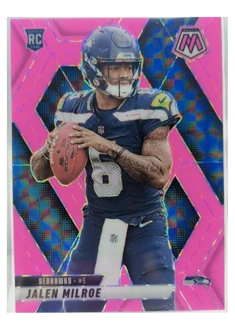 2025 Panini Mosaic Base Set Jalen Milroe #322 card